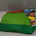 YCoisini Felt Christmas Tree for Toddlers, 3.2ft My First Christmas Tree for Kids, 34 Ornaments Wall Hanging DIY Xmas Decorationse with String Light (Batteries Not Included), Two-Tone Version