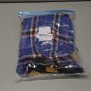 Kuoser Waterproof Dog Coat, Reversible Dog Jacket for Medium Dogs, Adjustable Durable Doggie Winter Coat Warm Puppy Cold Weather Apparel from Small to Large Breed, Navy M (Medium (Pack of 1))