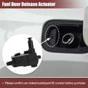 X AUTOHAUX Fuel Flap Actuator 4L0862153D for Audi Q7 Q3 A7 A6 S7 S6 RS7 RS5 2.0L 3.0L 4.0L Fuel Flap Door Cap Release Lock Actuator Fuel Filler Door Opener Actuator 2 Pin