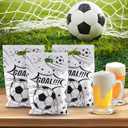 7 x Soccer Goodie Bags Party Favors, Soccer Gift Bags, 50 Pcs Soccer Snack Bags for Team Goody Snacks Candy Treat Bag Football Party Decorations Birthday Theme Supplies Gifts for Kids Games Sports Events