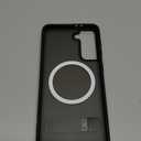 OWKEY for Samsung Galaxy S21 Case with Stand, Magnetic Shockproof Case Fit for Magsafe Translucent Matte Cover for Samsung S21, Black