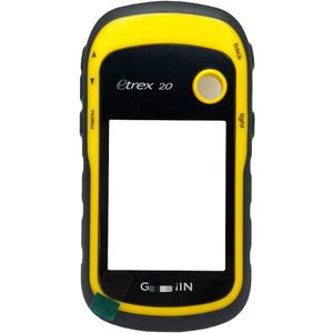 Front Case for Garmin eTrex 10 20 20X 30 30X Housing Shell Body Cover Handheld GPS Navigator Repair Replacement Accessories (eTrex 20 Yellow)
