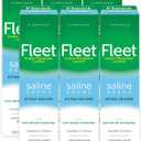 Fleet Laxative Saline Enemas for Constipation Relief for Adults, Extra Volume, 7.8 Fl Oz Each, Pack of 6 Bottles