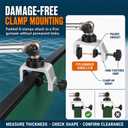 Canoe Outriggers/Canoe Stabilizers Kit, Clamp-on Mounting, 32" Aluminum Arm, false