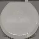 Mayfair NextStep Slow-Close Toilet Seat with Built-In Toddler Potty Training Seat, Removable, White, Round