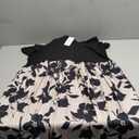 IN'VOLAND Women Plus Size Short Sleeve Dress Loose Plain Casual Summer Flowy Tiered Long Maxi Dresses with Pockets, Size 18W