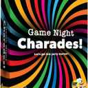 Game Night Charades - Great Charades for Family Game Night! - Contains 1120 Charades - 5 Categories - 1 Fun Party!
