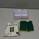 Bathroom Descaler Foam Spray 2pcs, Gloves Large, and 2 Sponge