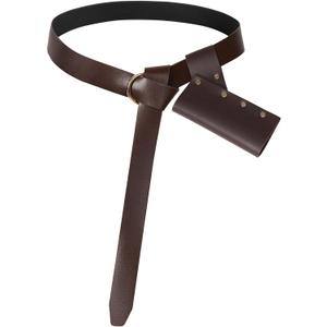 Medieval Leather Sword Dagger Frog Holster Universal Rapier Broadsword and Cutlass Accessory Rapier Knight Sword Belt