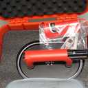 Electric Suction Cups for Glass, Auto & Manual Vacuum, 661lbs Max Load Tile Suction Cup Tool, Heavy Duty Vacuum Lifter with Digital Gauge, Glass Suction Cups for Granite, Metal, Windows (ellipsoid)