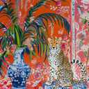 Springbok Cheetah and Ginger Jar 500 Piece Jigsaw Puzzle for Adults - Unique Cut Pieces - Made in USA