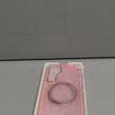 for Samsung Galaxy S25 Plus Case with 360Rotatable Magnetic Ring Stand Compatible with Mag-Safe Military Protection Shockproof Matte Translucent Phone Cases for Galaxy S25+,Pink