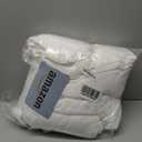 8 Piece Bath Towel Set-2 Oversized Bath Sheets(35"x70"),2 Hand Towels,4 Washcloths-Extra Large Microfiber Towel Sets, Less Lint Highly Absorbent & Quick Dry Bath Towels for Bathroom Gym Pool, White