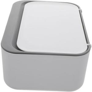 PRETYZOOM Dustproof Box Large Capacity Storage for Baby Wipes Kitchen Tissues Plastic Organizer Family-Friendly Design