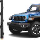 7 Inch Antenna Compatible with Jeep Wrangler Gladiator JL JK JT Rubicon Sahara 2007-2026, Short Antenna Replacement for Jeep 4xe Sport Willys Mojave Unlimited, Jeep Accessories
