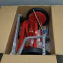 Great States 304-14 14-Inch 5-Blade Push Reel Lawn Mower, Red