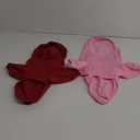 2 Pack Dog Hoodie, Winter Puppy Sweatshirts with Pockets Warm Dog Clothes for Small Dogs Boy Girl Pet Cat, Kitten Chihuahua Bulldog Pug Coat Clothing Custume (Pink, Red, X-Large)