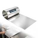 430 Stainless Steel Sheet Metal,Cold Rolled Process,24 x 96 Inches Brushed Finish 24GA Stainless Steel Shim Plate for Food TruckCraftingWallsKitchenRestaurantFloorTrailerGarageGym