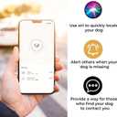 Pup Culture IP68 Waterproof AirTag Dog Collar Holder | 2.5X Stronger Than Competitors - Track Your Pet Using Apple AirTag Technology Without a Subscription | Dustproof - Doesnt Hurt Your Collar