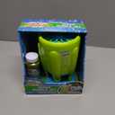 Maxx Bubbles Super Bubble Jet, Portable Automatic Bubble Machine for Kids, High Output Outdoor Fun Toy with Bubble Solution Included, Green