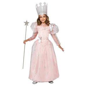 Rubies The Wizard of Oz: Glinda Deluxe Costume for Kids, Girl's Small 3T