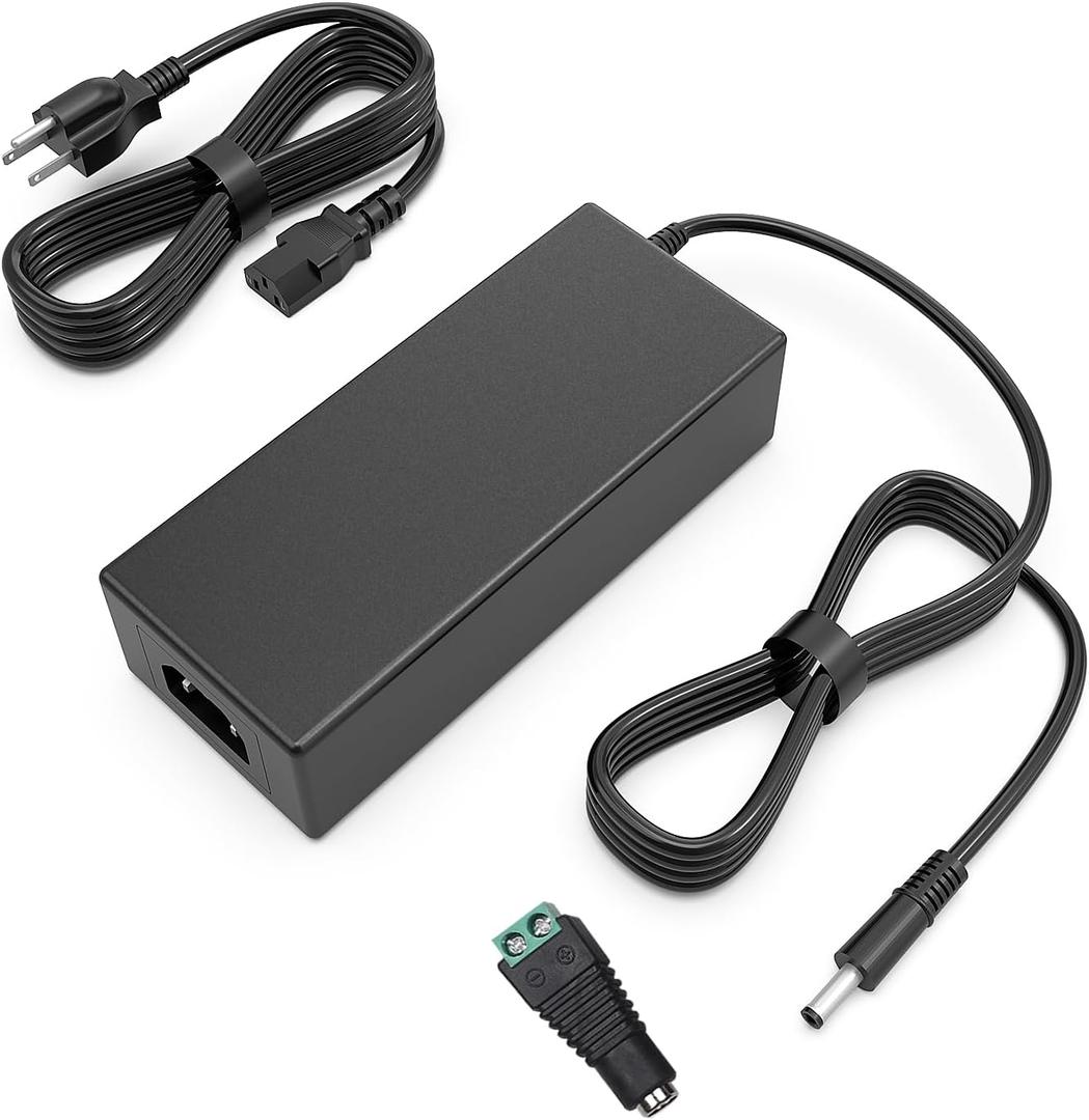 5V 8A Power Supply Adapter AC100-240V to DC5V8A Max40W Suit 7A 6A 5A 4A 3A 2A 1A Device Transformer Adapter with 5.5x2.5mm Plug for WS2812B WS2811 WS2813 SK6812 etc LED Strip String Light