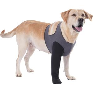 Dog Socks to Prevent Licking Paws ，Breathable Dog Leg Sleeve to Stop Licking and Biting， Firm and Secure Protect Wounds Dog Recovery Sleeve Socks(S-Right)