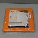 ARTALL Soft Microfiber Bed Sheet Set 4-Piece with Deep Pocket Bedding - Full, Orange