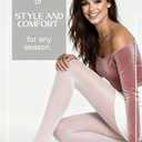 Mila Marutti White Sheer Tights for Women | Bridal Pantyhose Made in EU | Nylons Stockings for Women - White, S