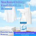 300ML Cleanse Natural Clothing Emulsifier, Non Ionic Emulsifier Clothing Cleaner, Powerful Stain Remover Clothes Dry Clean Spray, No Damage Fabric Spot