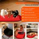 39.4"*23.6" Red Light Therapy Pad for Dogs Body, 360 LED Beads, 660nm and 880nm, Red Light Therapy for Dogs, Equipped with Timing Function and Controller, Suitable for the Dog's Back, Waist, and Legs