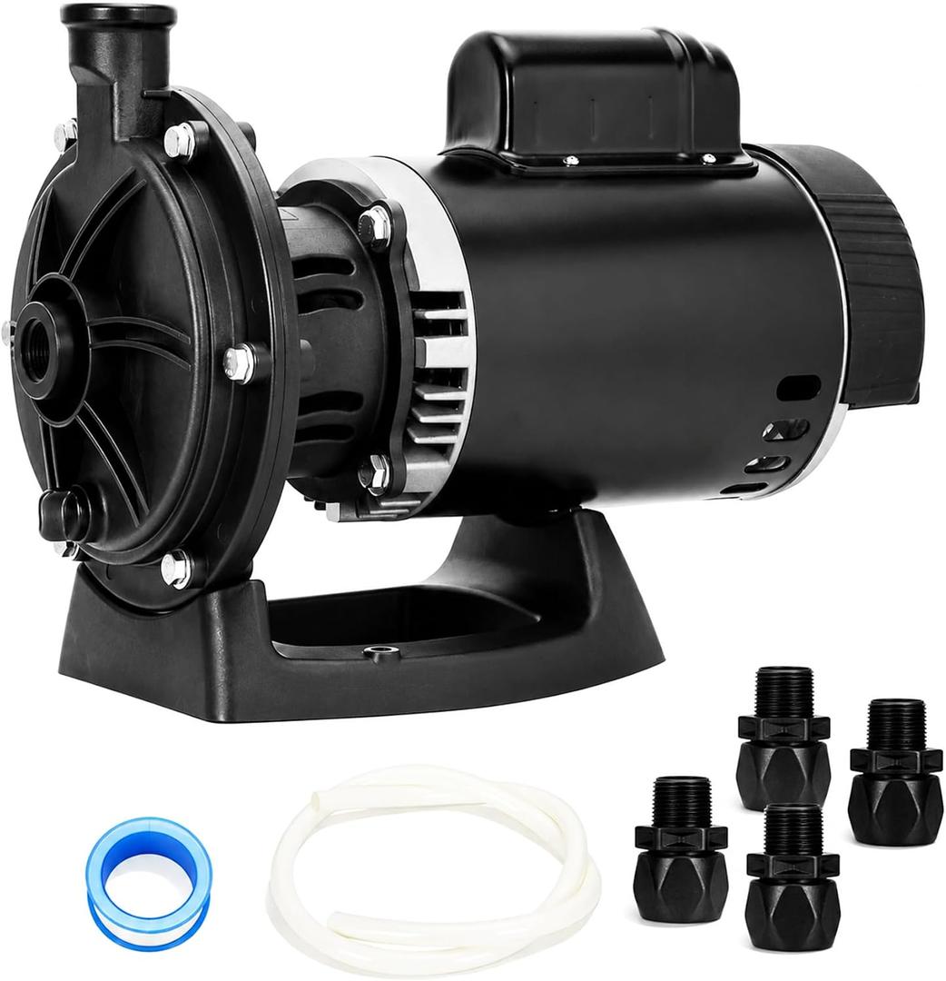 PB4-60 Booster Pump, 3/4 HP, Dual Voltage 115V/230V | Compatible With polaris 180 280 380 480 3900 Pressure Side Pool Cleaners