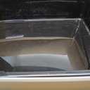 IRIS USA Cat Litter Box XX-Large Open Top with High Sided Walls Tall Scatter Shield Scoop Included Easy Clean Plastic Pan for Big Cats Kittens Multi-Cat Households 30"L x 20"W x 14"H Black