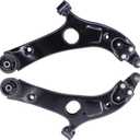 NewYall Front Lower Left and Right Suspension Control Arms with Ball Joint Assembly for Hyundai Sonata 2.0L/2.4L 2011-2014, Azera 3.3L 2012-2014, Kia Cadenza 3.3L 2014-2016, Optima 2.0L/2.4L 2011-2015