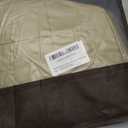 Black Panther Luxury Polyvinyl Car Seat Cover Front Bottom Seat Cushion Cover, Anti-Slip and Wrap Around The Bottom, Fits 95% of Vehicles - 1 Piece,Beige