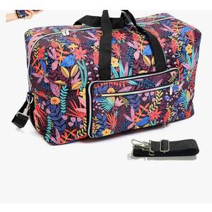 22" Foldable Large Travel Duffel Duffle Bag Sports Gym Tote Bag For Women Overnight Carryon Weekend Bag Shoulder Bag Water Resistant 22" Foldable Large Travel Duffel Duffle Bag Sports Gym Tote Bag For Women Overnight Carryon Weekend Bag Shoulder Bag Water Resistant