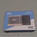 AOC Portable Bluetooth Speaker, Shower Speaker, BT 5.4 with Wireless Stereo Pairing, BassUp, IP65 Waterproof, Dustproof, 30-Hour Playtime, Compact Small for Home, Outdoors, Travel, Black