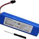 6400mAh PA61 Battery Compatible with Eufy RoboVac X8, RoboVac X8 T226X,RoboVac X8 Hybrid White, Eufy RoboVac X8 Pro, Eufy RoboVac X8 Pro SES Robot Vacuum 14.4V 92.16Wh