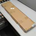 2 PCS Stainless Steel 8" Chop Tops Polished for Kenworth T680/T880 - Sunshade Visors with Anti-Scratch Film