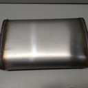 Universal 409 Stainless Muffler Straight-Through Performance Muffler Exhaust, center in | center out (3")