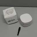 ODISTAR Desktop Vacuum Cleaner, Mini Table dust Sweeper Energy Saving,High Endurance up to 90 mins,Cordless&360 Rotatable Design for Keyboard/Home/School/Office(White AA Battery)