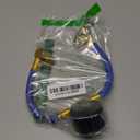 R134A AC Refrigerant Charge Hose Kit, 1/2 Self-Sealing Valve Can, and Recharge Hose with Pressure Gauge, Fits for Car AC Air Conditioning Refrigerant