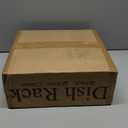 Over The Sink Dish Drying Rack, Adjustable (25.5 to 36.5 inch) 2 Tier Metal Steel Dish Drying Racks for Kitchen Counter with Hooks Paper Towel Utensil Cup Holder Sink Caddy (White)