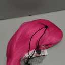 SUKRI Hot Pink Short Bob Wig with Bangs,12 Inch Short Straight Bob Wigs for Women,Shoulder Lenght Heat Resistant Synthetic Hair for Party Cosplay Use