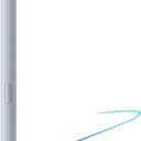 Galaxy S25 Ultra S Pen Replacement for Samsung Galaxy S25 Ultra Pen, Light Silver S Pen S25 Ultra Stylus Pen Replacement with 5xTips/Nibs (Blue)