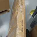 MOON MIRROR 24x36 Scalloped Mirror, Gold Rectangle Wall Mirror with Scallop Corner, Non-Rusting Vanity Mirror with Curved Cutouts Hangs Horizontal & Vertical