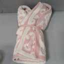 Barefoot Dreams CozyChic in The Wild Baby Blanket, Dusty Rose/Cream (1 Count (Pack of 1))