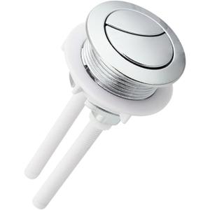 38mm/1.5" Toilet Tank Push Button Thread Diameter Dual Push Flushing Button Adjustable Toilet Water Tank Button,Compatible with Glacier Bay Aquasource TOTO,for American Standard,for Geberit
