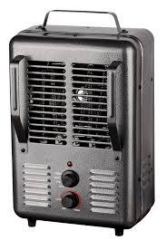Portable Milkhouse Style Utility Space Heater with Adjustable Thermostat, Overheat Protection, and Safety Tip-Over Switch, Ideal for Garage or Greenhouse