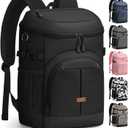 Pritent Cooler Backpack for Men Women Insulated Waterproof Backpack Cooler Leak Proof Cooler Bag Lightweight Lunch Backpack for Camping Beach Travel Picnic